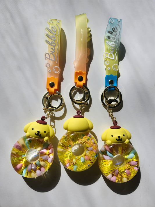 Porte-clés sensoriel personnage kawaii