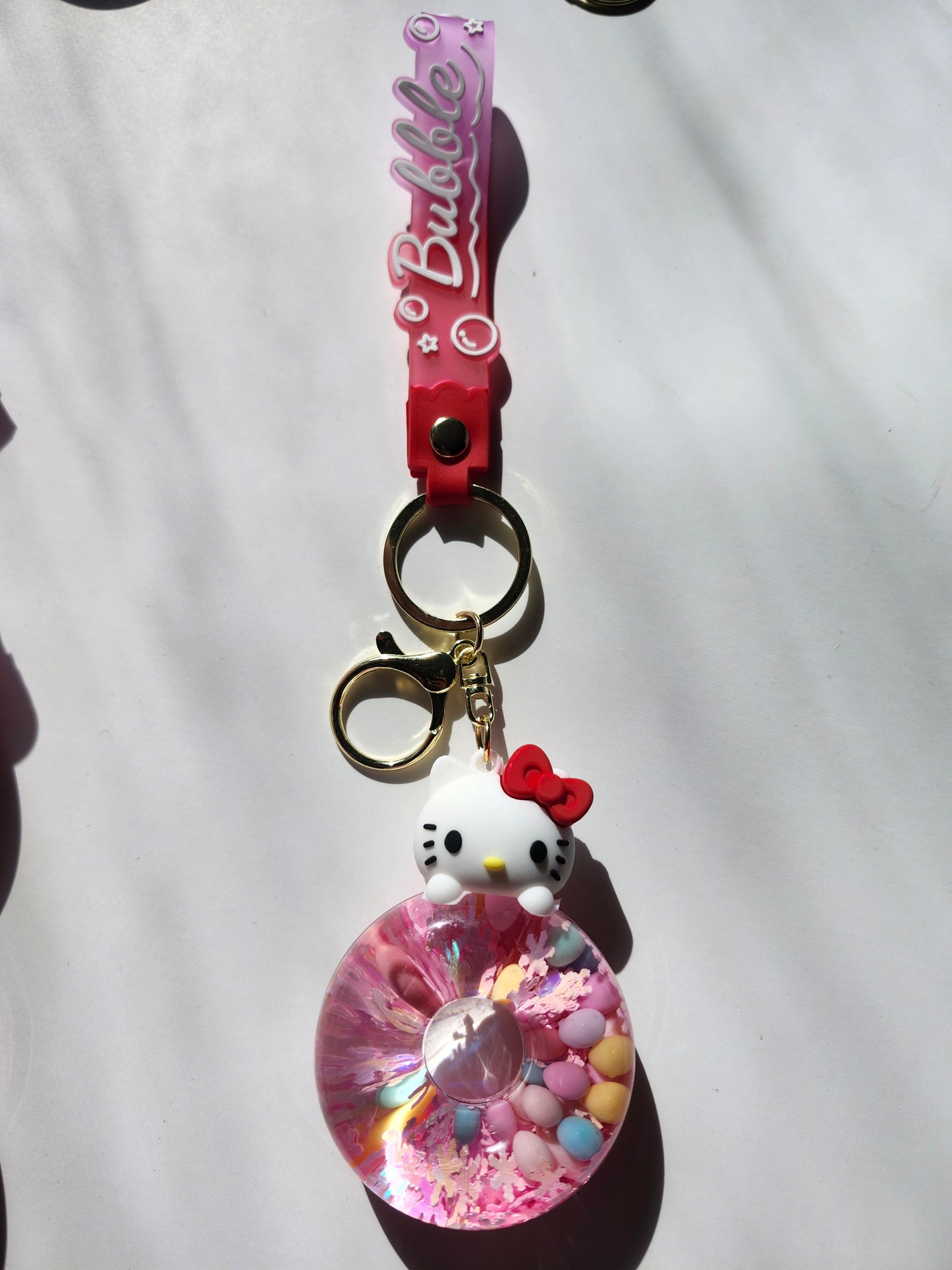 Porte-clés sensoriel personnage kawaii