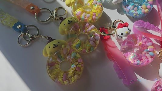 Porte-clés sensoriel personnage kawaii