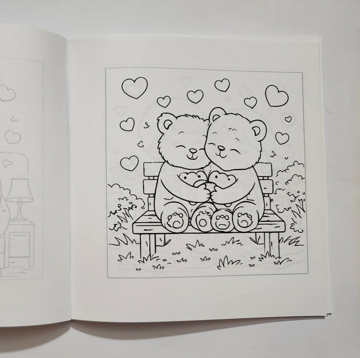 Livre de coloriage apaisant – L’amour en douceur