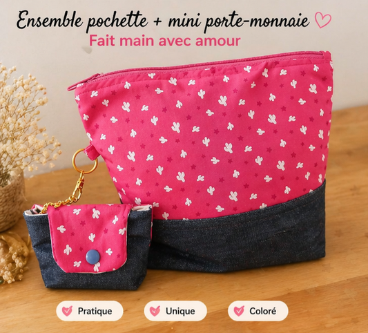 Ensemble "Cactus Rose"