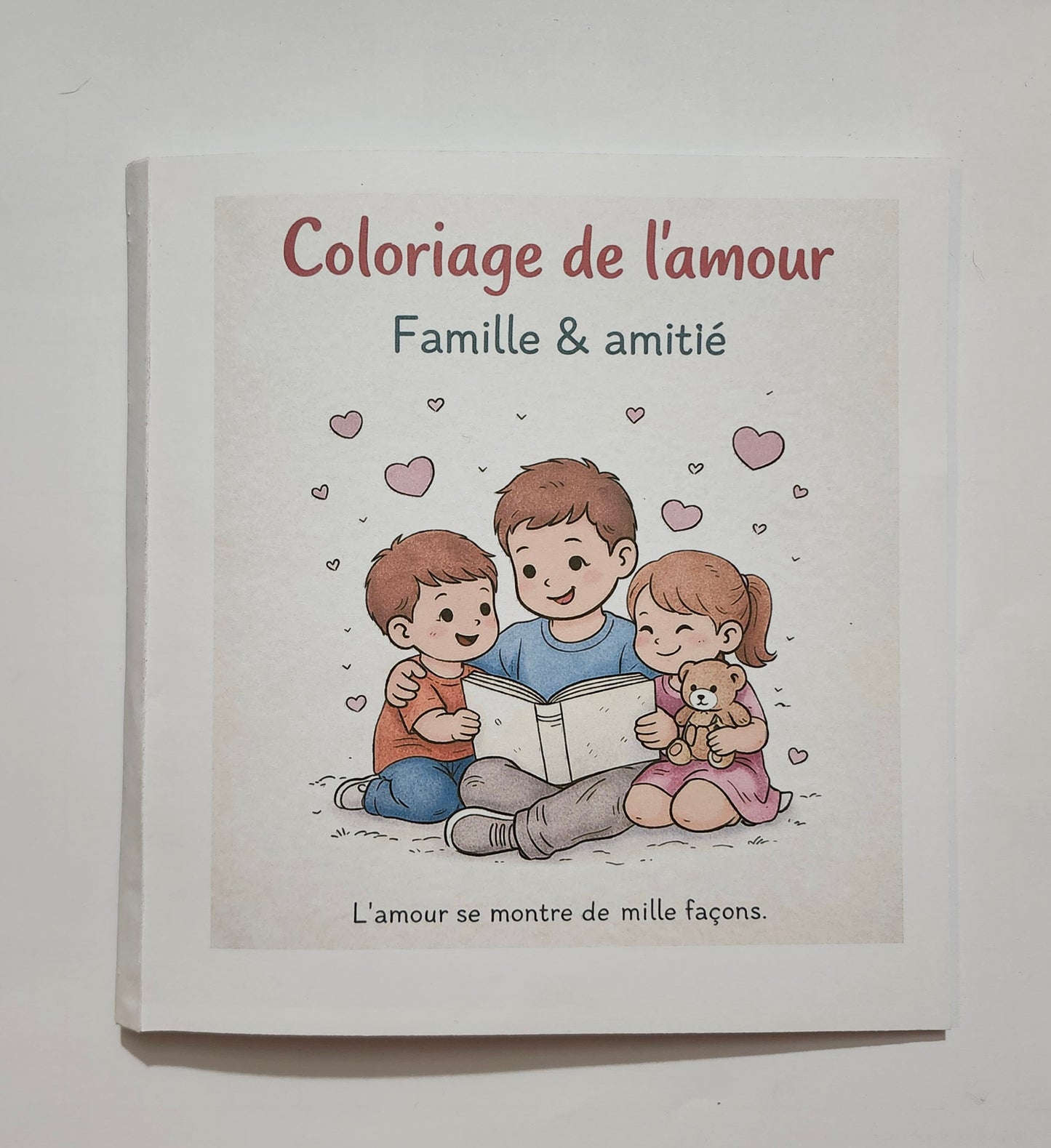 Livre de coloriage apaisant – L’amour en douceur